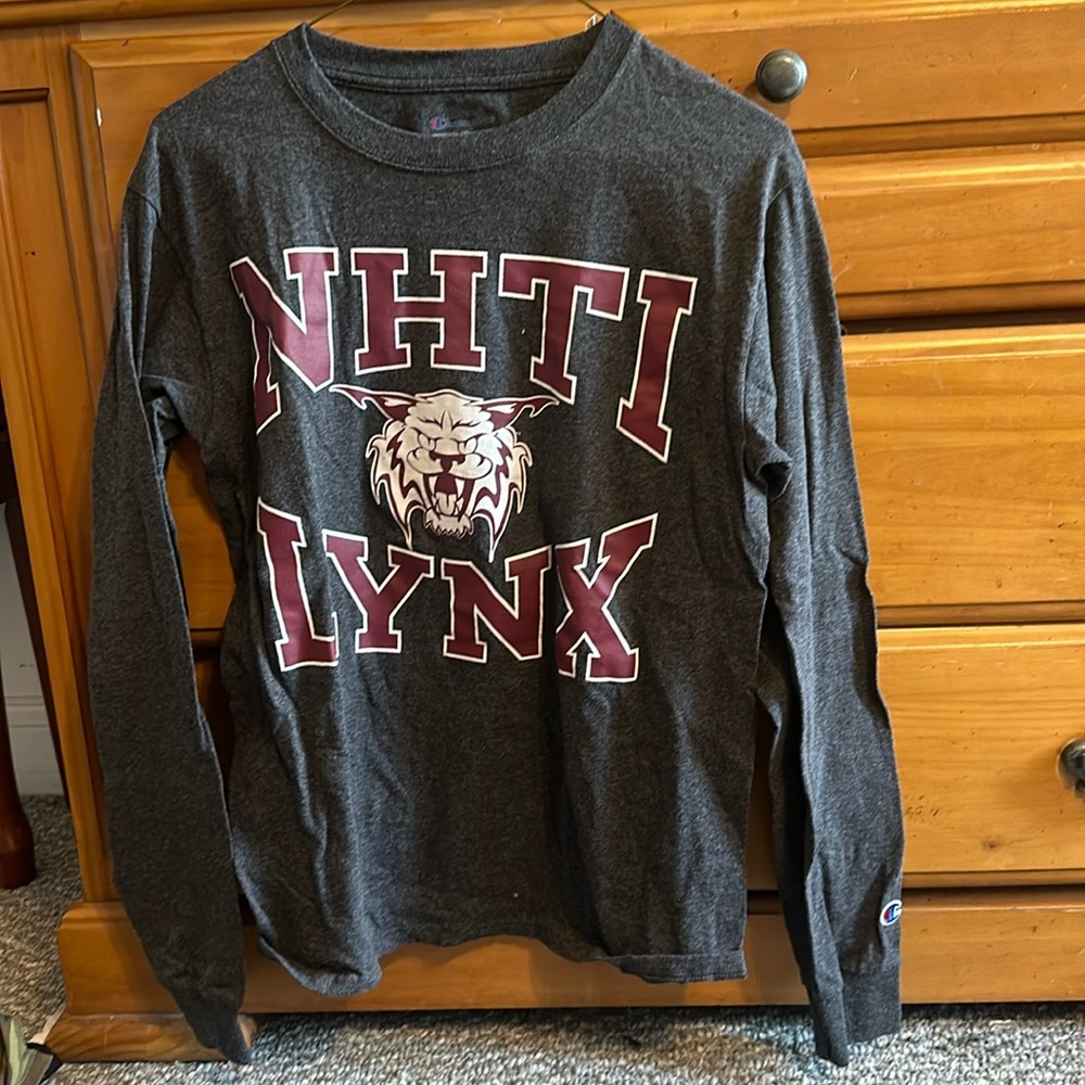 NHTI champion tshirt